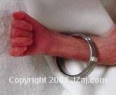 I was 1 month old when I wore Daddy's ring for the first time.