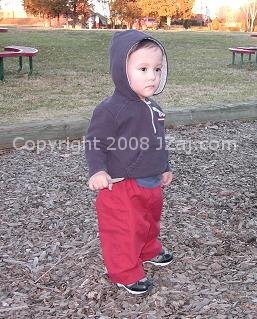 Joey at the park.