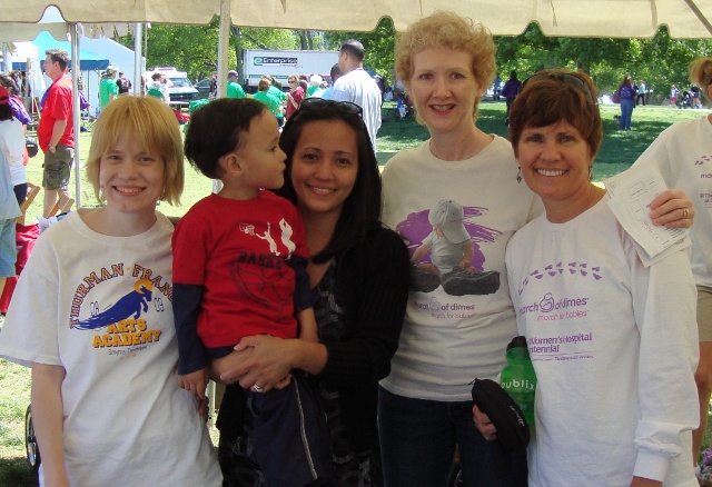 March of Dimes walk 2010